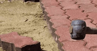 Укладка плитки на песок в Донецке в октябре