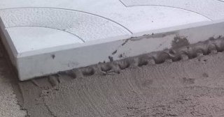 Профессиональная сухая укладка тротуарной плитки в Донецке в октябре