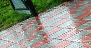 Профессиональная укладка цементной тротуарной плитки в Донецке в октябре